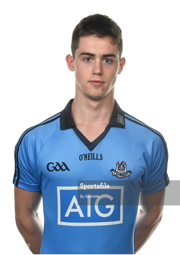 22 June 2015; Ryan McBride, Dublin. Dublin Hurling Squad Portraits 2015. DCU Sports Centre, DCU Photo by Sportsfile