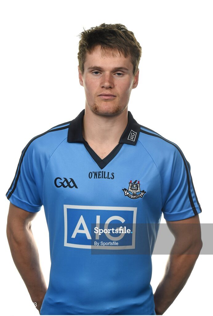 22 June 2015; Cian O'Callaghan, Dublin. Dublin Hurling Squad Portraits 2015. DCU Sports Centre, DCU Photo by Sportsfile