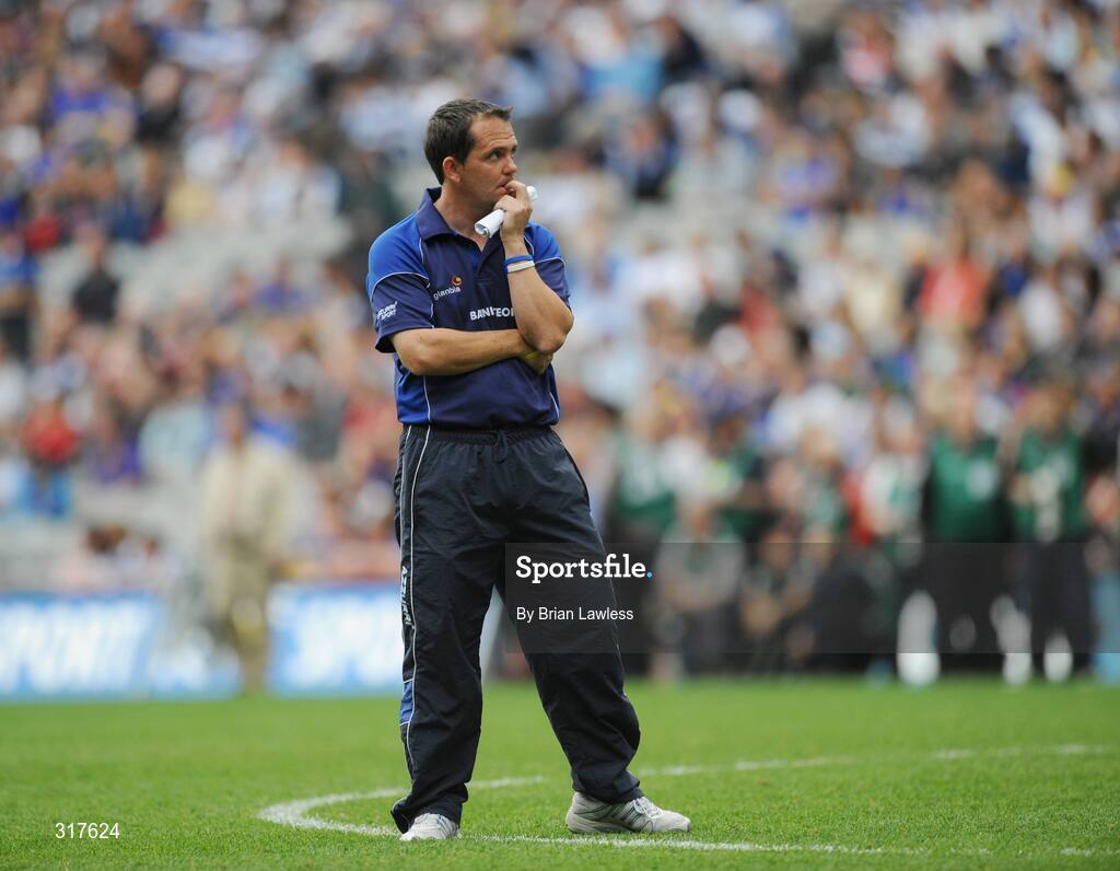 17 August 2008; Waterford manager Davy Fitzgerald. GAA Hurling All-Ireland Senior Championship Semi-Final, Tipperary v Waterford, Croke Park, Dublin. Picture credit: Brian Lawless / SPORTSFILE