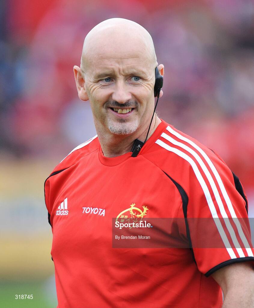 29 August 2008; Dave Revins, team masseur, Munster. Pre-Season Friendly - Munster v London Irish, Musgrave Park, Cork. Picture credit: Brendan Moran / SPORTSFILE