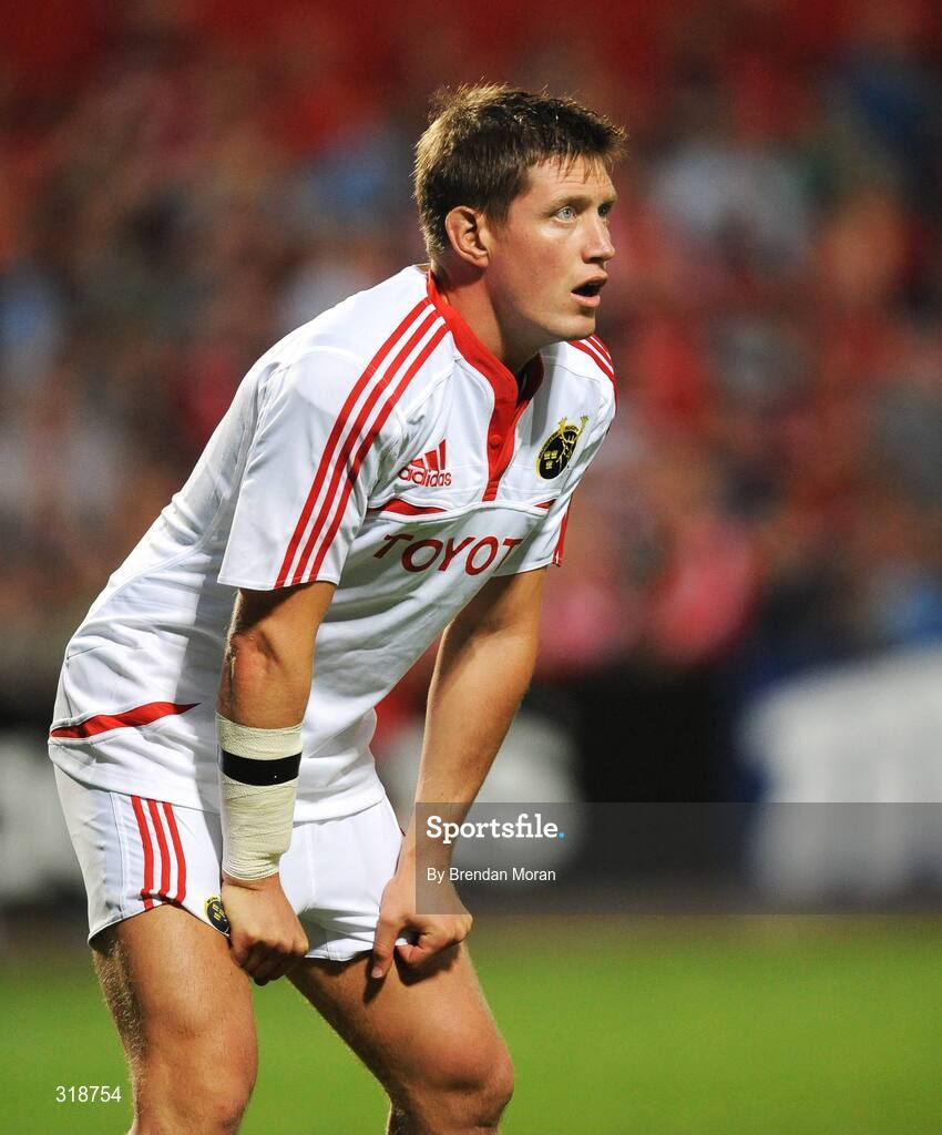 29 August 2008; Ronan O'Gara, Munster. Pre-Season Friendly - Munster v London Irish, Musgrave Park, Cork. Picture credit: Brendan Moran / SPORTSFILE