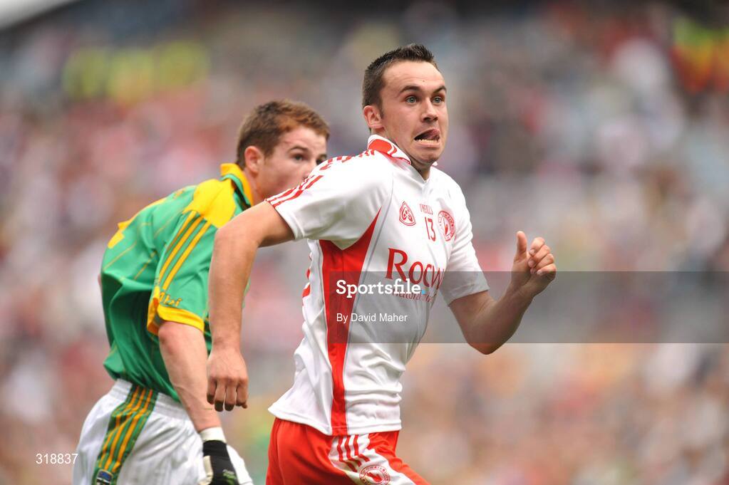 31 August 2008; Kyle Coney, Tyrone. ESB GAA Football All-Ireland Minor Championship Semi-Final, Meath v Tyrone, Croke Park, Dublin. Picture credit: David Maher / SPORTSFILE