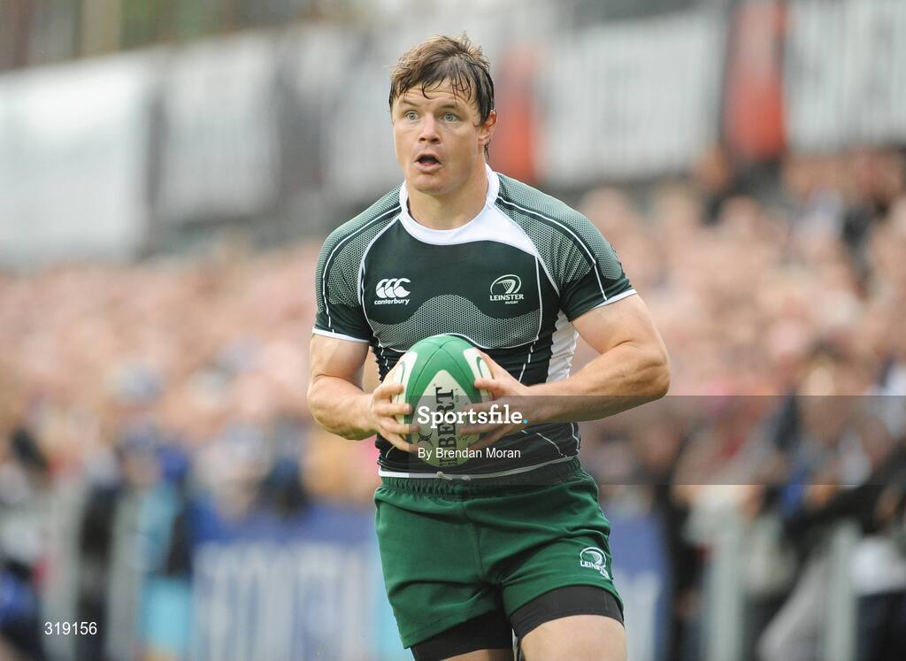 30 August 2008; Brian O'Driscoll, Leinster. Pre-season friendly, Queensland Reds v Leinster, Donnybrook Stadium, Donnybrook, Dublin. Picture credit: Brendan Moran / SPORTSFILE