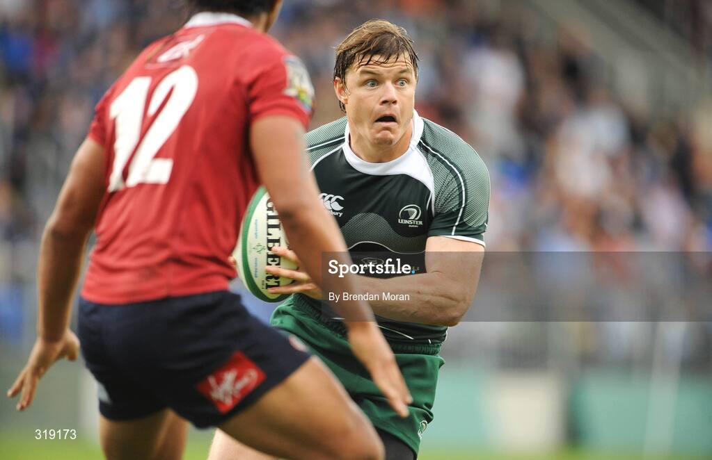 30 August 2008; Brian O'Driscoll, Leinster. Pre-season friendly, Queensland Reds v Leinster, Donnybrook Stadium, Donnybrook, Dublin. Picture credit: Brendan Moran / SPORTSFILE