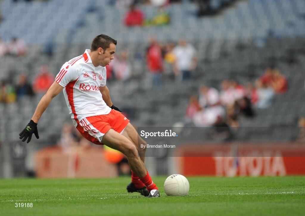31 August 2008; Kyle Coney, Tyrone. ESB GAA Football All-Ireland Minor Championship Semi-Final, Meath v Tyrone, Croke Park, Dublin. Picture credit: Brendan Moran / SPORTSFILE