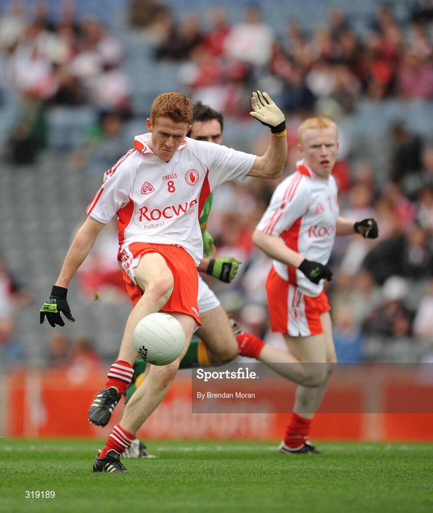 31 August 2008; Niall McKenna, Tyrone. ESB GAA Football All-Ireland Minor Championship Semi-Final, Meath v Tyrone, Croke Park, Dublin. Picture credit: Brendan Moran / SPORTSFILE