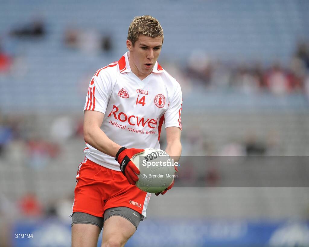 31 August 2008; Paddy McNiece, Tyrone. ESB GAA Football All-Ireland Minor Championship Semi-Final, Meath v Tyrone, Croke Park, Dublin. Picture credit: Brendan Moran / SPORTSFILE