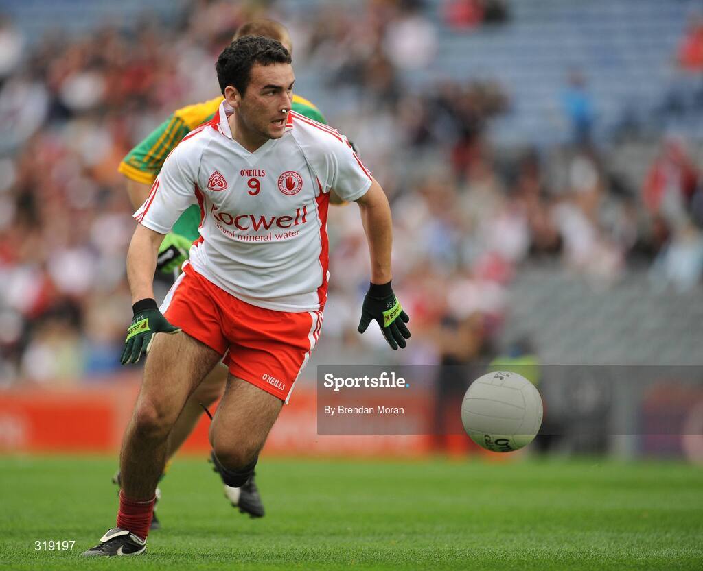 31 August 2008; Martin Rogers, Tyrone. ESB GAA Football All-Ireland Minor Championship Semi-Final, Meath v Tyrone, Croke Park, Dublin. Picture credit: Brendan Moran / SPORTSFILE