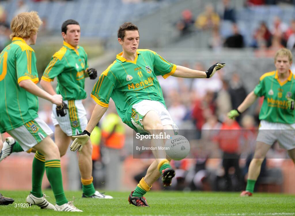 31 August 2008; Michael Newman, Meath. ESB GAA Football All-Ireland Minor Championship Semi-Final, Meath v Tyrone, Croke Park, Dublin. Picture credit: Brendan Moran / SPORTSFILE