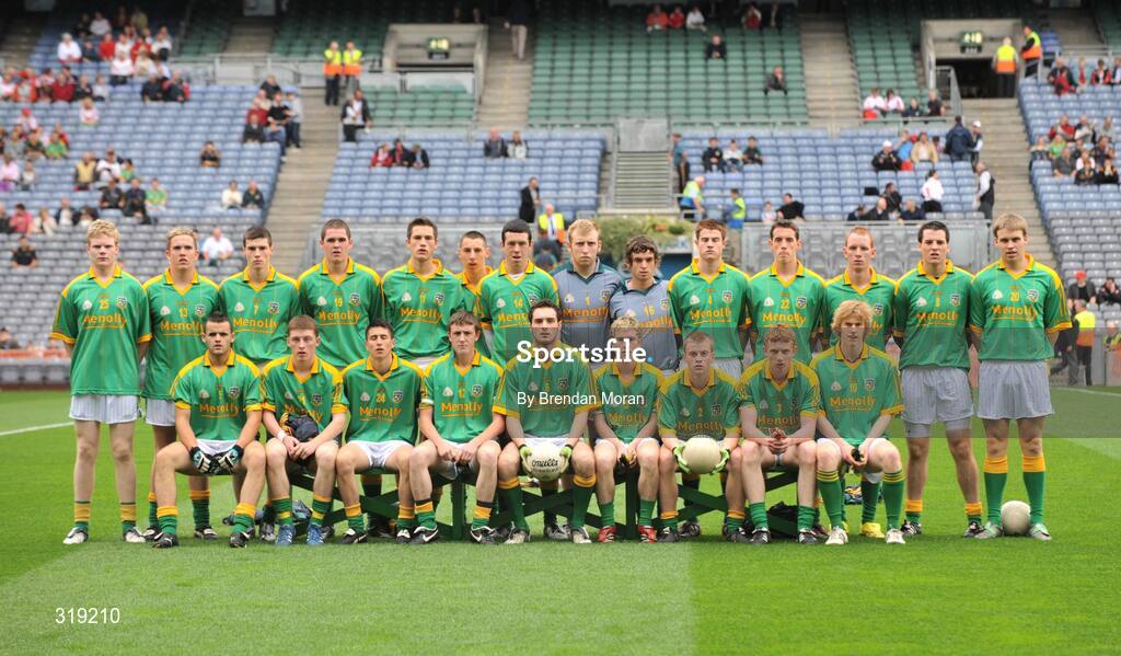 31 August 2008; The Meath squad. ESB GAA Football All-Ireland Minor Championship Semi-Final, Meath v Tyrone, Croke Park, Dublin. Picture credit: Brendan Moran / SPORTSFILE