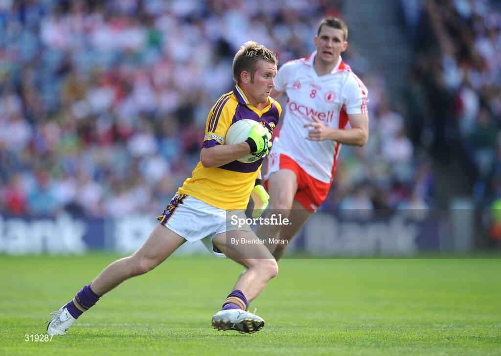 31 August 2008; PJ Banville, Wexford. GAA Football All-Ireland Senior Championship Semi-Final, Tyrone v Wexford, Croke Park, Dublin. Picture credit: Brendan Moran / SPORTSFILE