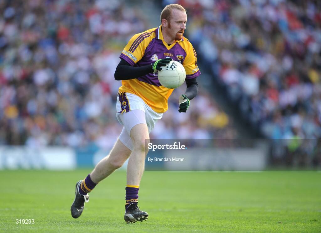 31 August 2008; Brendan Doyle, Wexford. GAA Football All-Ireland Senior Championship Semi-Final, Tyrone v Wexford, Croke Park, Dublin. Picture credit: Brendan Moran / SPORTSFILE