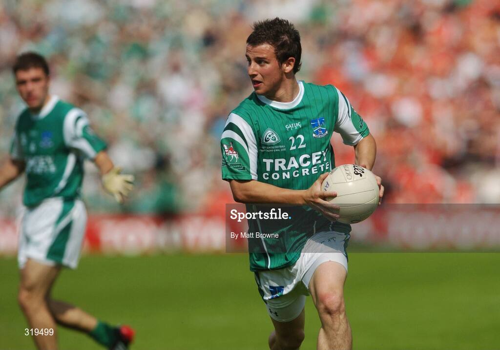 27 July 2008; Shane McCabe, Fermanagh. GAA Football Ulster Senior Championship Final, Armagh v Fermanagh, St Tighearnach's Park, Clones, Co. Monaghan. Picture credit: Maurice Doyle / SPORTSFILE