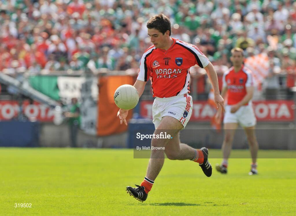 27 July 2008; Brian Mallon, Armagh. GAA Football Ulster Senior Championship Final, Armagh v Fermanagh, St Tighearnach's Park, Clones, Co. Monaghan. Picture credit: Matt Browne / SPORTSFILE