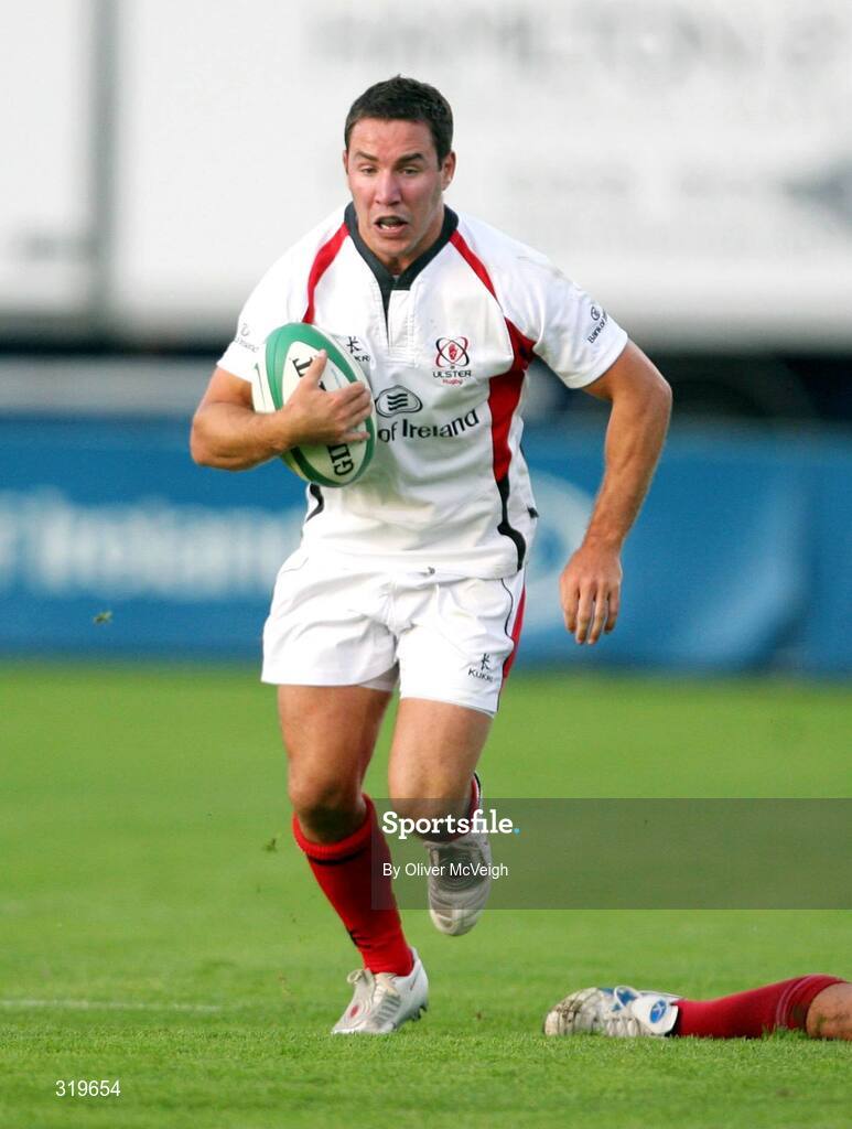 22 August 2008; Paddy Wallace, Ulster. Pre-Season Friendly, Ulster v Queensland Reds, Ravenhill Park, Belfast, Co. Antrim. Picture credit: Oliver McVeigh / SPORTSFILE