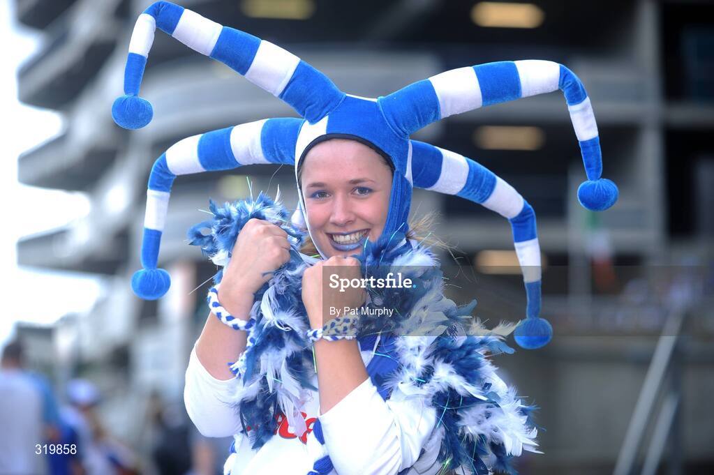 7 September 2008; Waterford supporter Rosemary Tritschler, from Ballygunnar, Waterford. GAA Hurling All-Ireland Championship Finals, Croke Park, Dublin. Picture credit: Pat Murphy / SPORTSFILE