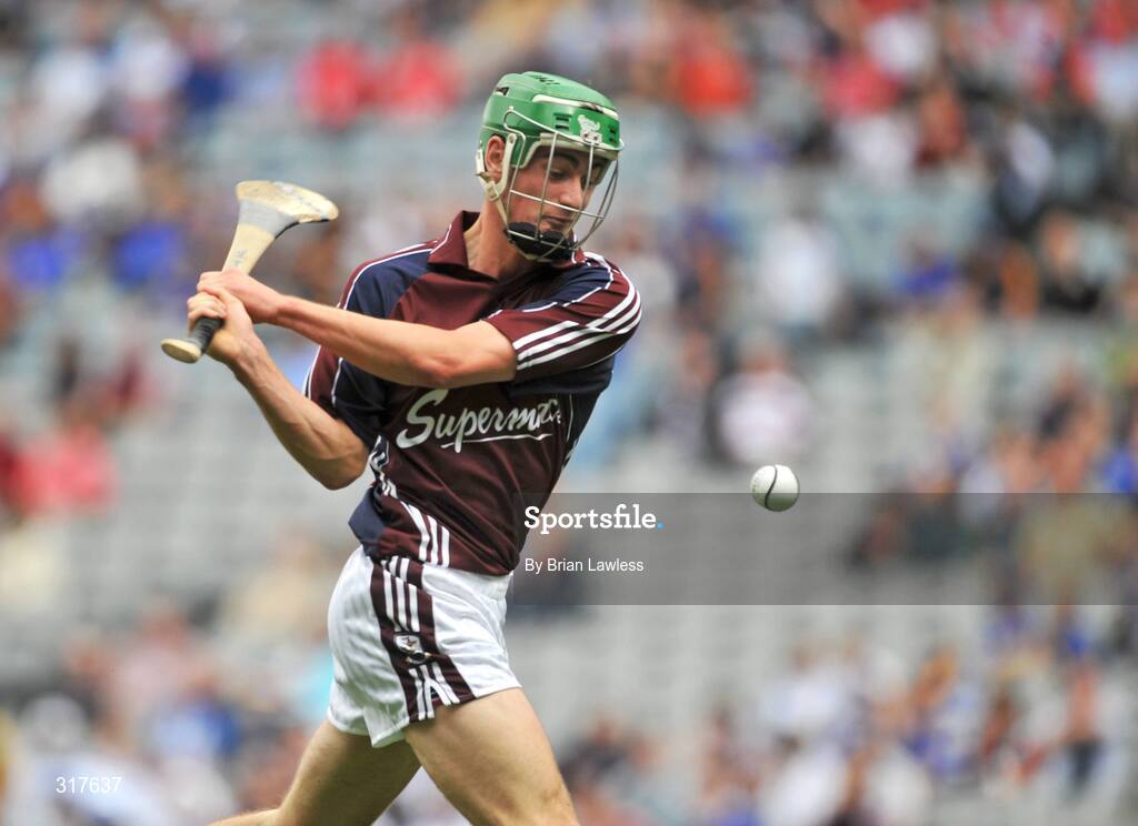 17 August 2008; Galway's David Burke. ESB GAA Hurling All-Ireland Minor Championship Semi-Final, Cork v Galway, Croke Park, Dublin. Picture credit: Brian Lawless / SPORTSFILE
