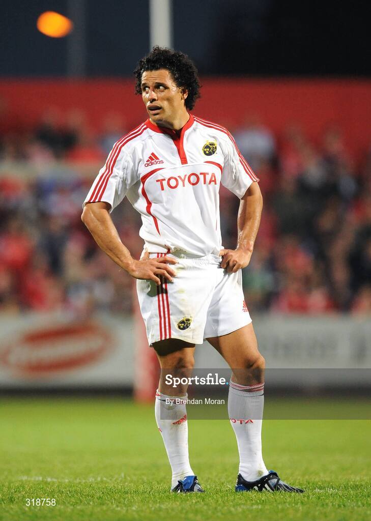 29 August 2008; Doug Howlett, Munster. Pre-Season Friendly - Munster v London Irish, Musgrave Park, Cork. Picture credit: Brendan Moran / SPORTSFILE