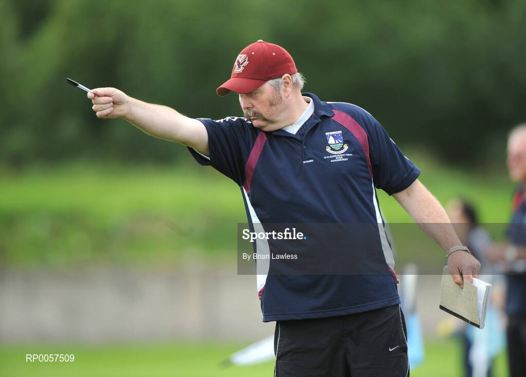 31 August 2008; Galway manager Laurence Cunningham. All-Ireland Ladies U16 A Football Championship Final, Cork v Galway, McDonagh Park, Nenagh, Co. Tipperary. Picture credit: Brian Lawless / SPORTSFILE