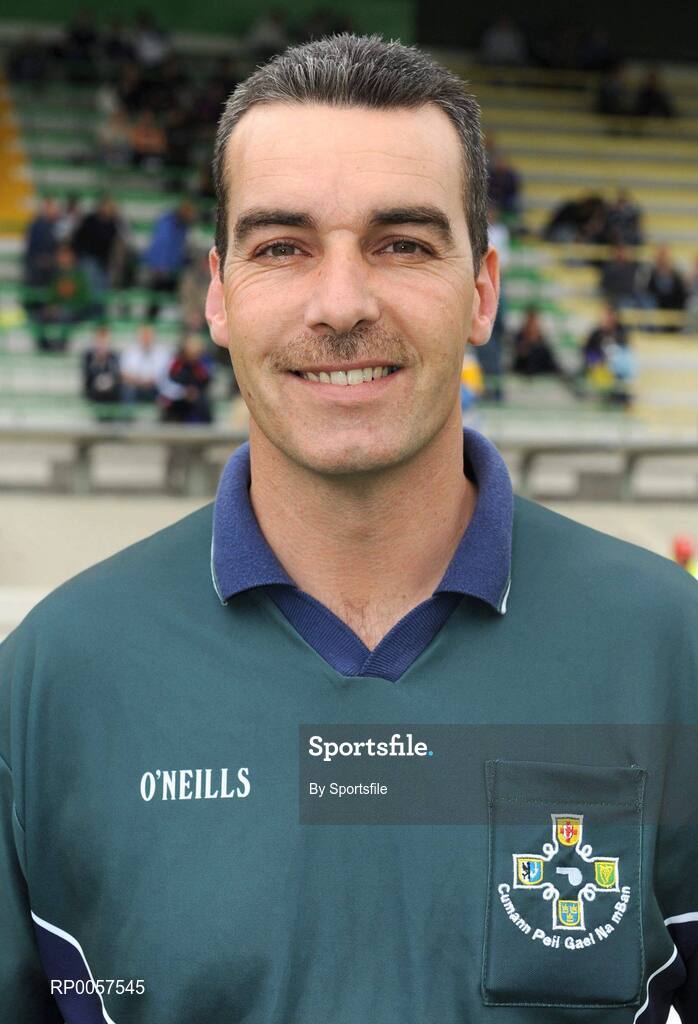 30 August 2008; Referee Keith Tighe. TG4 All-Ireland Ladies Senior Football Championship Semi-Final, Mayo v Monaghan, Pairc Tailteann, Navan. Photo by Sportsfile