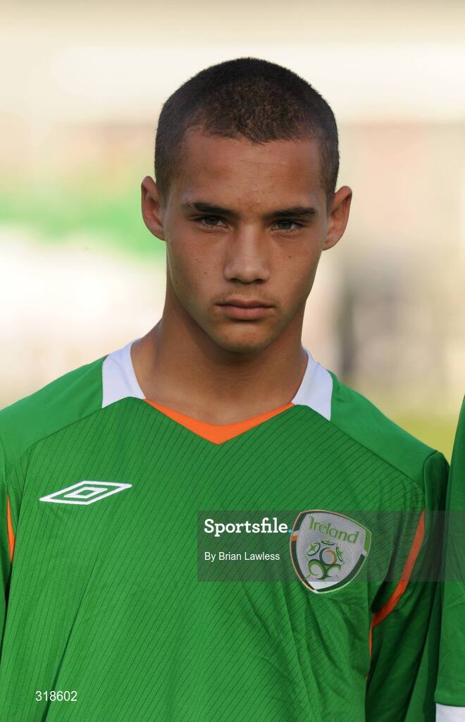 28 August 2008; Republic of Ireland's Ellis Tebbutt. Under-16 International Friendly, Republic of Ireland v Wales, Whitehall, Dublin. Picture credit: Brian Lawless / SPORTSFILE