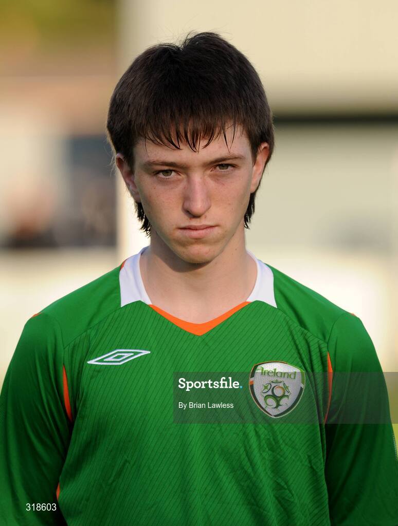 28 August 2008; Republic of Ireland's James Kavanagh. Under-16 International Friendly, Republic of Ireland v Wales, Whitehall, Dublin. Picture credit: Brian Lawless / SPORTSFILE