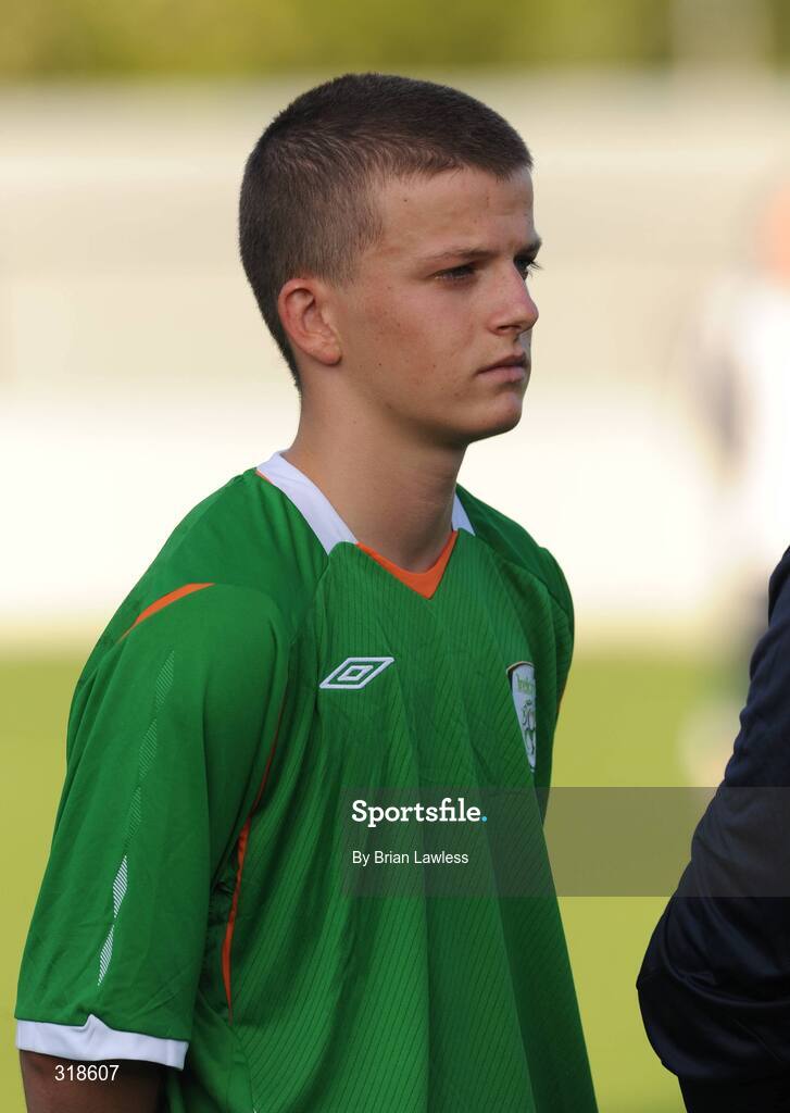 28 August 2008; Republic of Ireland's Daniel Purdy. Under-16 International Friendly, Republic of Ireland v Wales, Whitehall, Dublin. Picture credit: Brian Lawless / SPORTSFILE