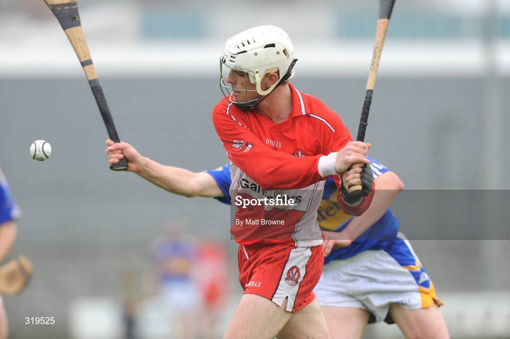23 August 2008; Oisin McCloskey, Derry in action against Tipperary. Bord Gais GAA Hurling U21 All-Ireland Championship Semi-Final - Tipperary v Derry, Cusack Park, Mullingar. Picture credit: Matt Browne / SPORTSFILE