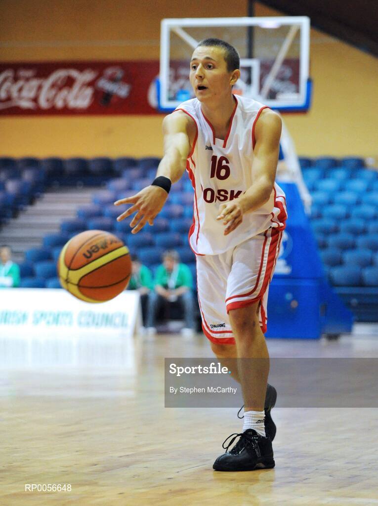 21 August 2008; Bartek Didusko, Poland. Emerald Hoops Day 1, Poland v Iceland, National Basketball Arena, Tallaght, Co. Dublin. Picture credit: Stephen McCarthy / SPORTSFILE