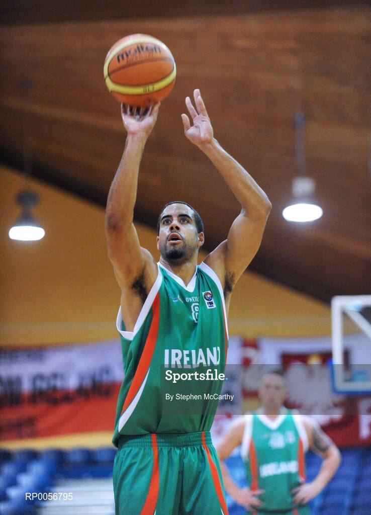 23 August 2008; Chris Bracey, Ireland. Emerald Hoops Day 3, Ireland v Poland, National Basketball Arena, Tallaght, Co. Dublin. Picture credit: Stephen McCarthy / SPORTSFILE