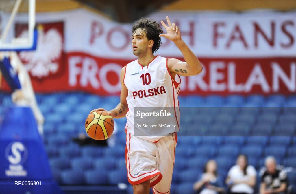 23 August 2008; Marcin Stefanski, Poland. Emerald Hoops Day 3, Ireland v Poland, National Basketball Arena, Tallaght, Co. Dublin. Picture credit: Stephen McCarthy / SPORTSFILE
