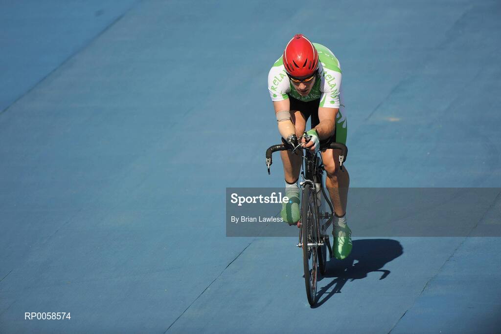 12 September 2008; Ireland's Cathal Miller, from Artane, Dublin, in action during the Men's Time Trial - LC1 Final over a distance of 24.8km. Miller finished in 9th position overall with a time of 36:33.95. Beijing Paralympic Games 2008, Men's Time Trial - LC1 Final, Road Cycling Course, Ming Tombs Reservoir, Beijing, China. Picture credit: Brian Lawless / SPORTSFILE