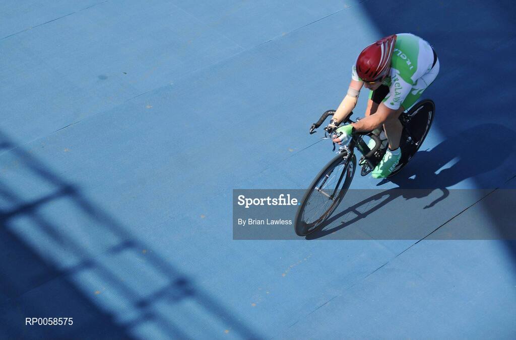 12 September 2008; Ireland's Cathal Miller, from Artane, Dublin, in action during the Men's Time Trial - LC1 Final over a distance of 24.8km. Miller finished in 9th position overall with a time of 36:33.95. Beijing Paralympic Games 2008, Men's Time Trial - LC1 Final, Road Cycling Course, Ming Tombs Reservoir, Beijing, China. Picture credit: Brian Lawless / SPORTSFILE