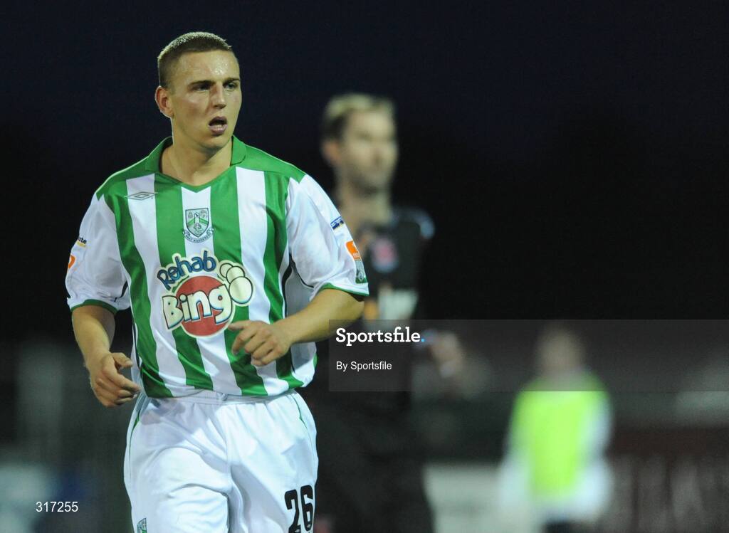18 August 2008; Daryl Robson, Bray Wanderers. FAI Ford Cup Fourth Round Replay, Dundalk v Bray Wanderers, Oriel Park, Dundalk, Co. Louth. Photo by Sportsfile
