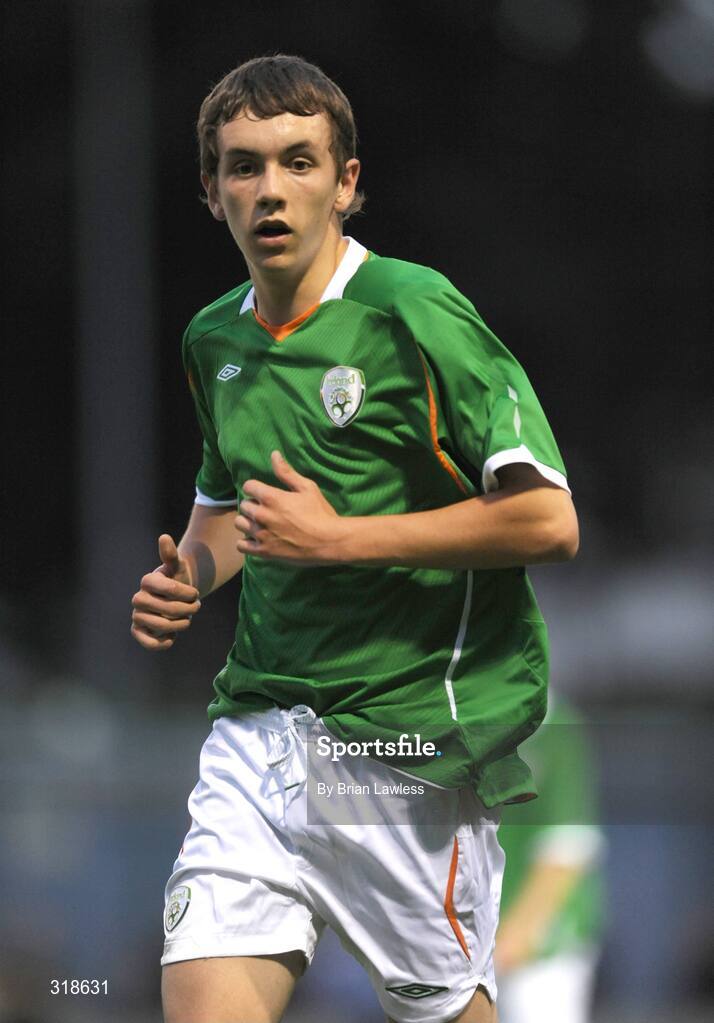 28 August 2008; Republic of Ireland's David Murphy. Under-16 International Friendly, Republic of Ireland  v Wales, Whitehall, Dublin. Picture credit: Brian Lawless / SPORTSFILE