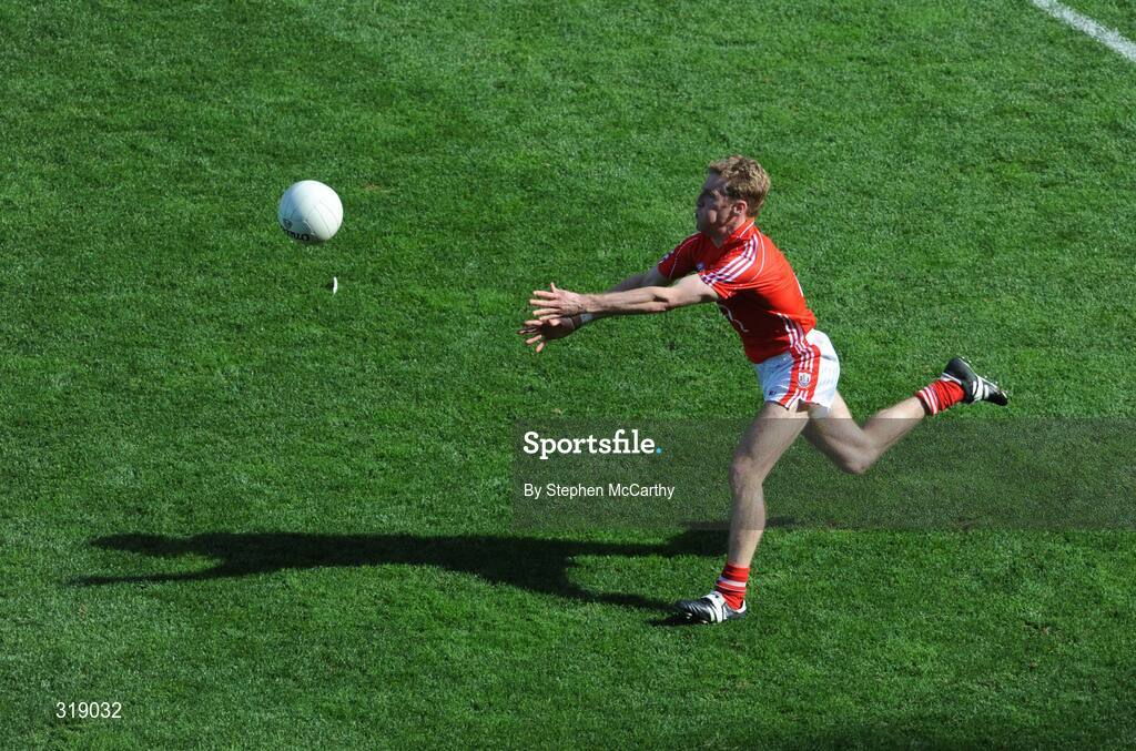 24 August 2008; Anthony Lynch, Cork. GAA Football All-Ireland Senior Championship Semi-Final, Kerry v Cork, Croke Park, Dublin. Picture credit: Stephen McCarthy / SPORTSFILE