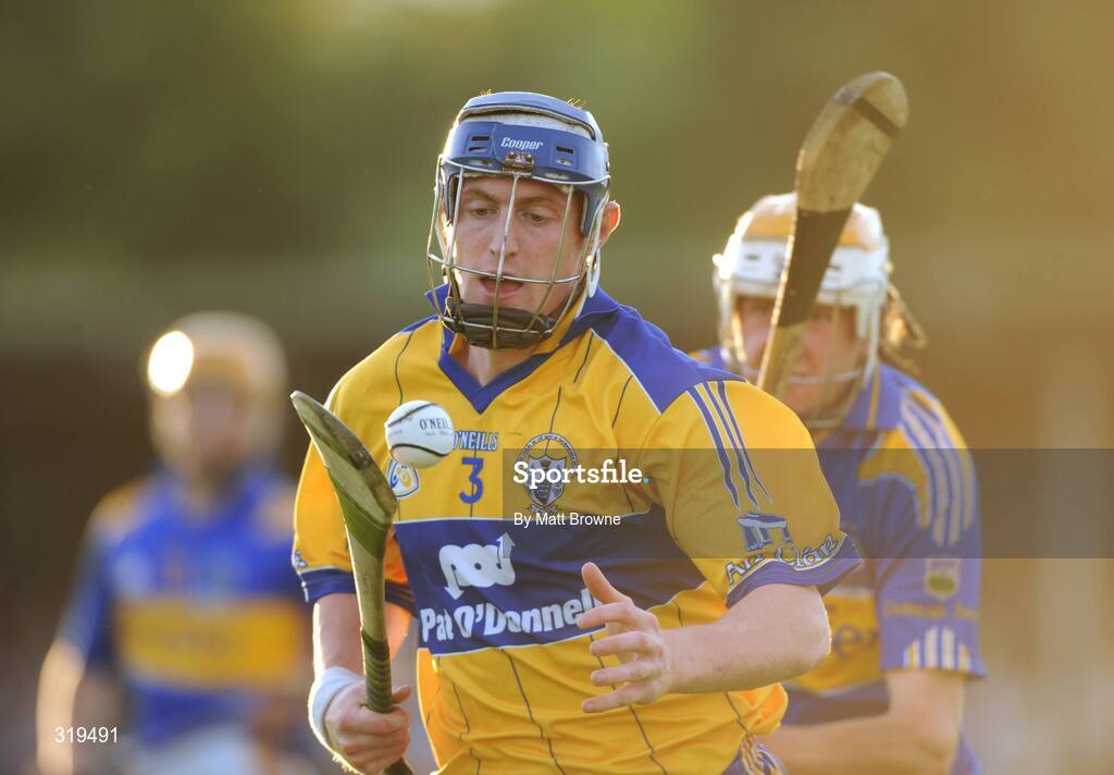 30 July 2008; Conor Cooney, Clare, in action against Tipperary. Bord Gais Munster GAA Hurling U21 Championship Final - Clare v Tipperary. Cusack Park, Ennis, Co. Clare. Picture credit: Matt Browne / SPORTSFILE