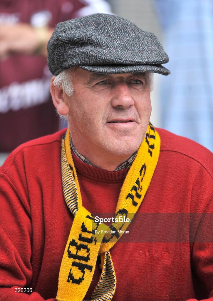 7 September 2008; A Kilkenny fan during the senior game at the GAA Hurling All-Ireland Championship Finals, Croke Park, Dublin. Picture credit: Brendan Moran / SPORTSFILE