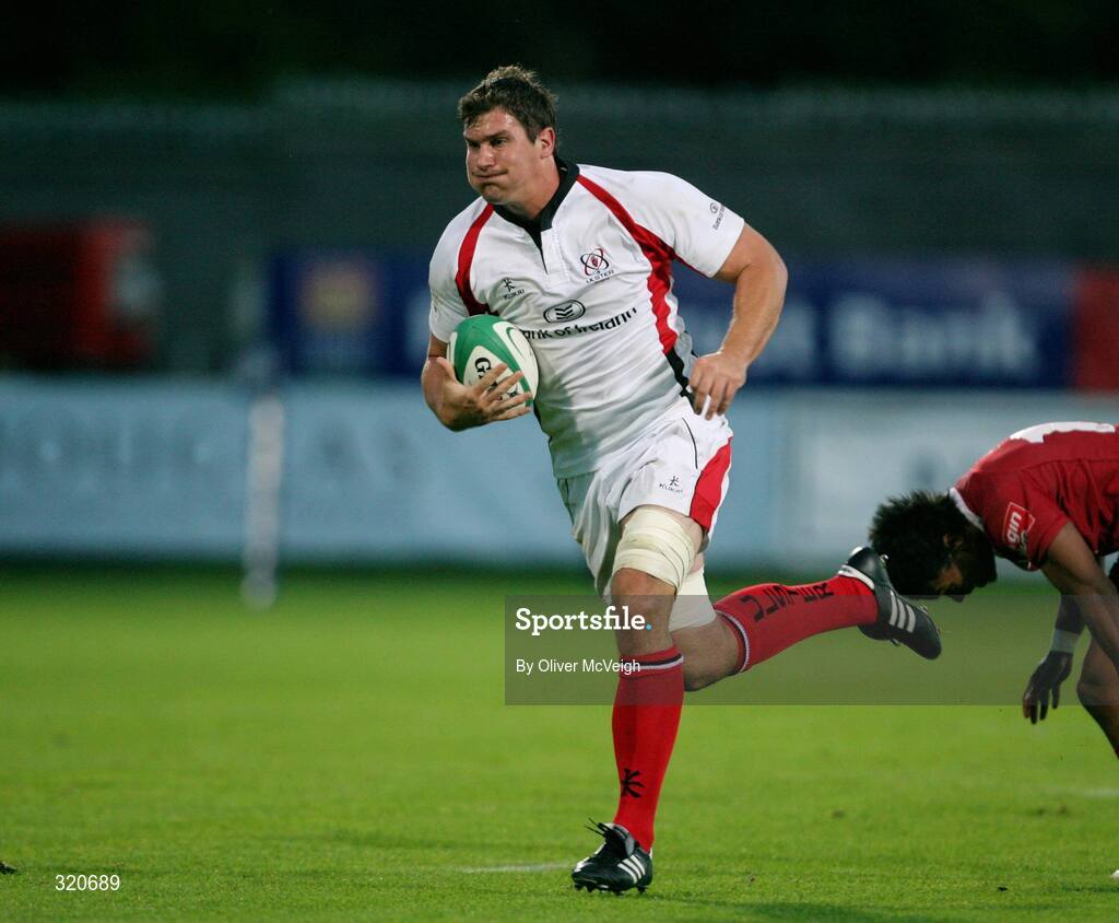 22 August 2008; Robbie Diack, Ulster. Pre-Season Friendly, Ulster v Queensland Reds, Ravenhill Park, Belfast, Co. Antrim. Picture credit: Oliver McVeigh / SPORTSFILE