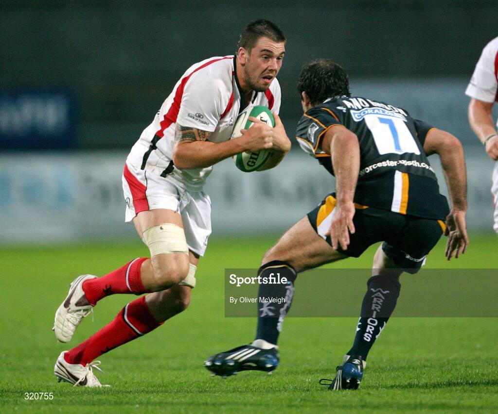 27 August 2008; Ryan Caldwell, Ulster. Pre-season Friendly, Ulster v Worcester, Ravenhill Park, Belfast. Picture credit: Oliver McVeigh / SPORTSFILE
