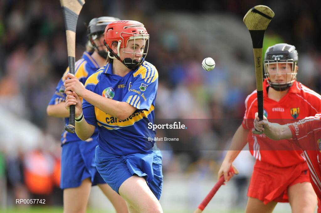 24 August 2008; Mairead Luttrel, Tipperary. Gala All-Ireland Camogie Semi-Final, Cork v Tipperary, Nowlan Park, Kilkenny. Picture credit: Matt Browne / SPORTSFILE