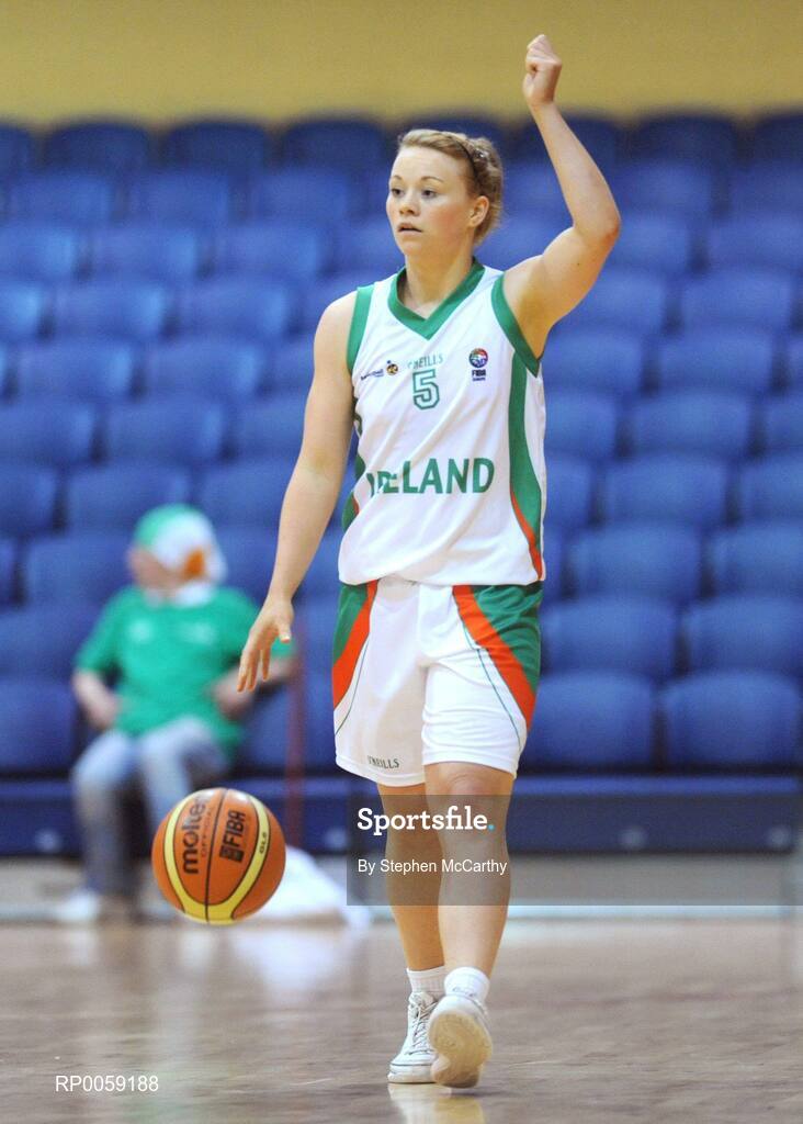 6 September 2008; Aisling Sullivan, Ireland. Senior Women's Basketball European Championship - Division B - Group A - Ireland v Iceland, National Basketball Arena, Tallaght, Dublin. Picture credit: Stephen McCarthy / SPORTSFILE