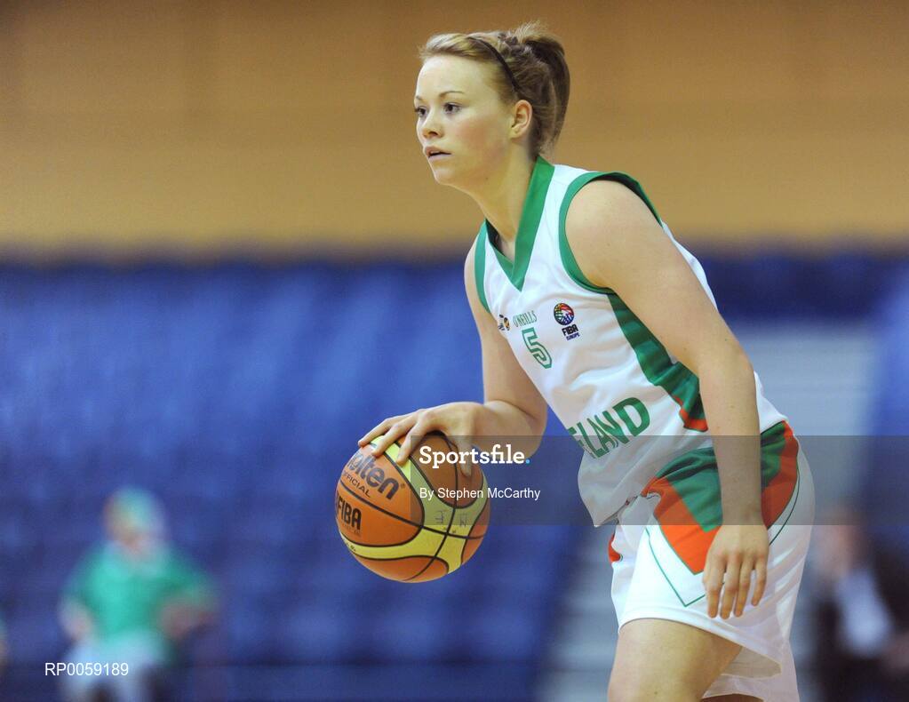 6 September 2008; Aisling Sullivan, Ireland. Senior Women's Basketball European Championship - Division B - Group A - Ireland v Iceland, National Basketball Arena, Tallaght, Dublin. Picture credit: Stephen McCarthy / SPORTSFILE