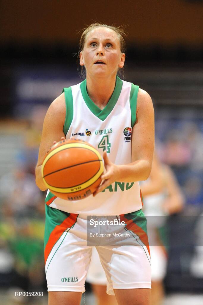 6 September 2008; Michelle Aspell, Ireland. Senior Women's Basketball European Championship - Division B - Group A - Ireland v Iceland, National Basketball Arena, Tallaght, Dublin. Picture credit: Stephen McCarthy / SPORTSFILE