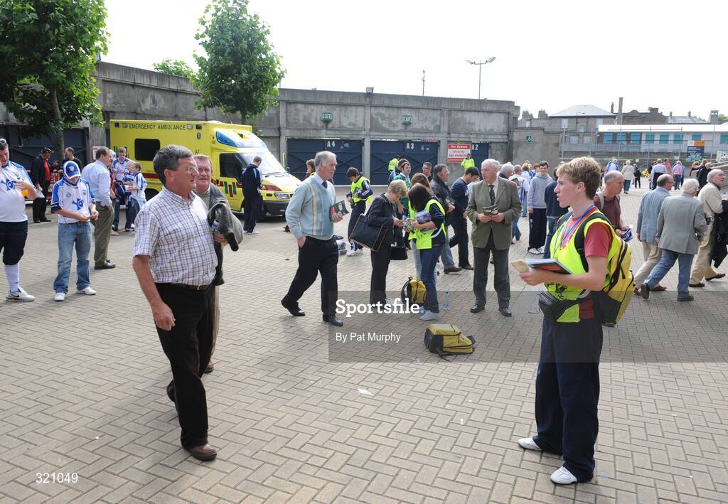 7 September 2008; Programme sellers in Croke Park. GAA Hurling All-Ireland Senior Championship Final, Kilkenny v Waterford, Croke Park, Dublin. Picture credit: Pat Murphy / SPORTSFILE