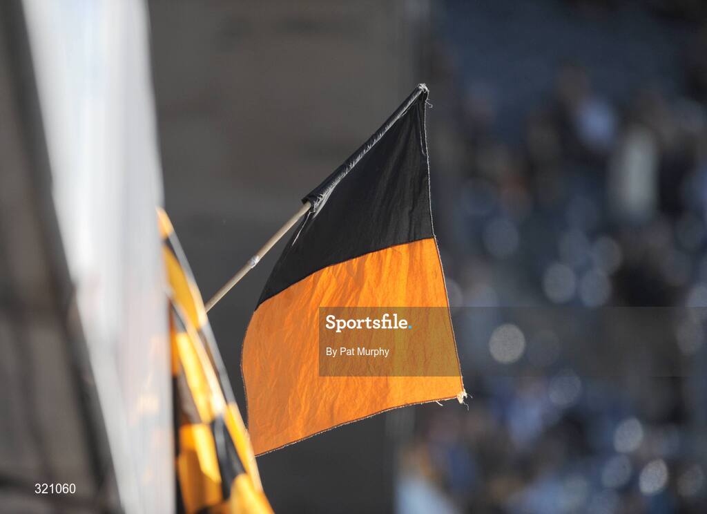 7 September 2008; A Kilkenny flag flies in Croke Park. GAA Hurling All-Ireland Senior Championship Final, Kilkenny v Waterford, Croke Park, Dublin. Picture credit: Pat Murphy / SPORTSFILE