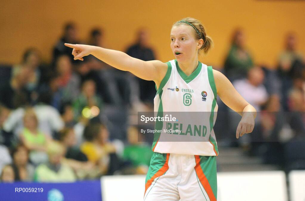 6 September 2008; Rachel Clancy, Ireland. Senior Women's Basketball European Championship - Division B - Group A - Ireland v Iceland, National Basketball Arena, Tallaght, Dublin. Picture credit: Stephen McCarthy / SPORTSFILE