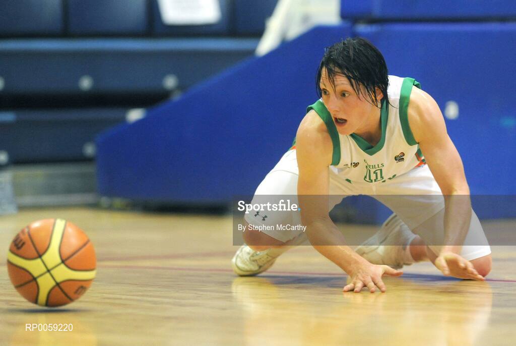 6 September 2008; Lindsay Peat, Ireland. Senior Women's Basketball European Championship - Division B - Group A - Ireland v Iceland, National Basketball Arena, Tallaght, Dublin. Picture credit: Stephen McCarthy / SPORTSFILE