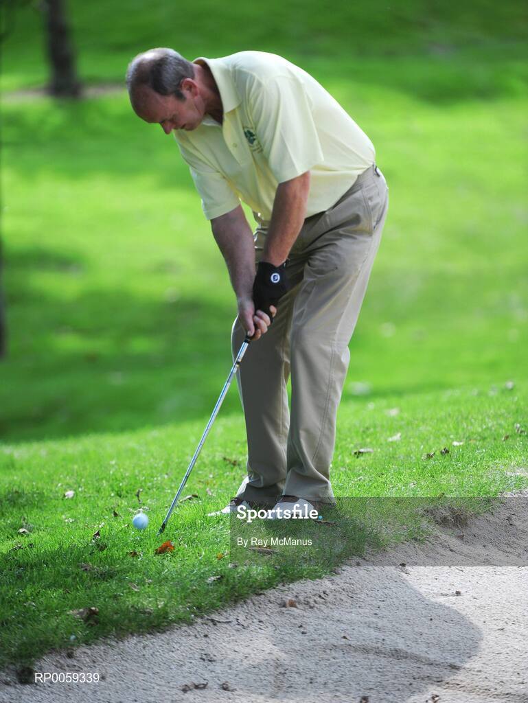 17 September 2008; Martin Costello, Adare Manor Golf Club chips on to the 6th green during the Bulmers Junior Cup Semi-Finals. Bulmers Cups and Shields Finals 2008, Monkstown Golf Club, Parkgarriff, Monkstown, Co. Cork. Picture credit: Ray McManus / SPORTSFILE