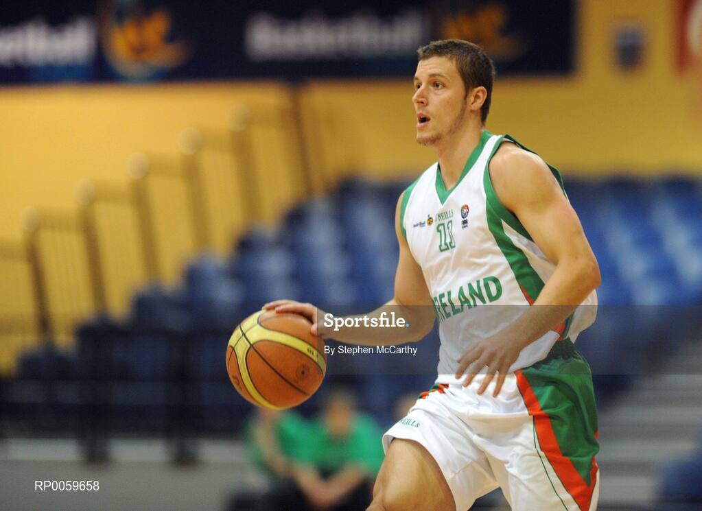 10 September 2008; Donnie McGrath, Ireland. Senior Men's Basketball European Championship - Division B - Group C - Ireland v Georgia, National Basketball Arena, Tallaght, Dublin. Picture credit: Stephen McCarthy / SPORTSFILE